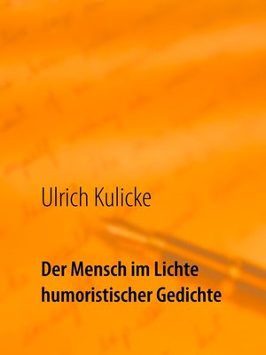 cover image of Der Mensch im Lichte humoristischer Gedichte